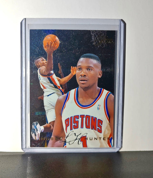 Lindsey Hunter 1995-96 Flair NBA #39 Card Detroit Pistons