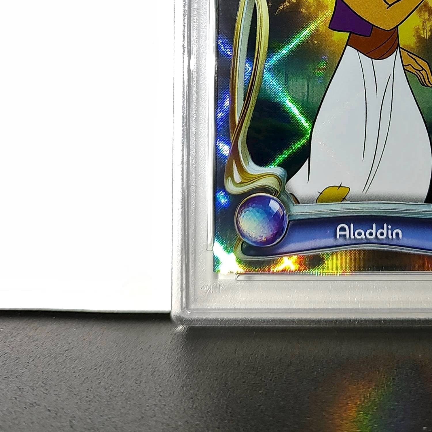 Aladdin 2025 Topps Disney Wonder #49 Winter Variant Card Aladdin PSA 8