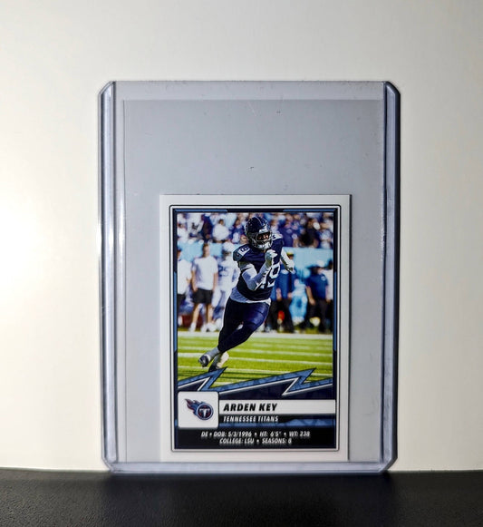 Arden Key 2025 Panini NFL #225 Sticker Tennessee Titans