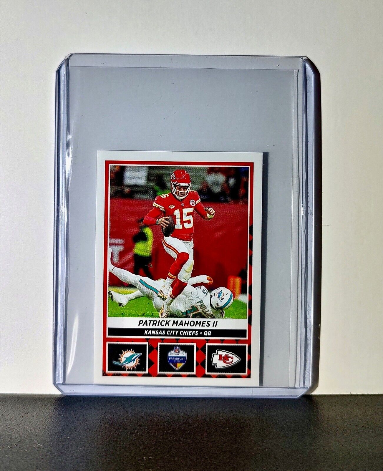 Patrick Mahomes 2024 Panini NFL Sticker #12 Frankfurt Games Kansas City Chiefs