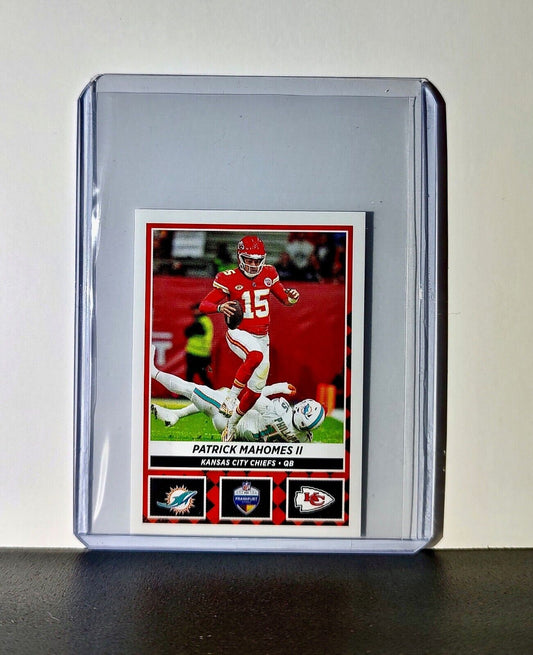 Patrick Mahomes 2024 Panini NFL Sticker #12 Frankfurt Games Kansas City Chiefs