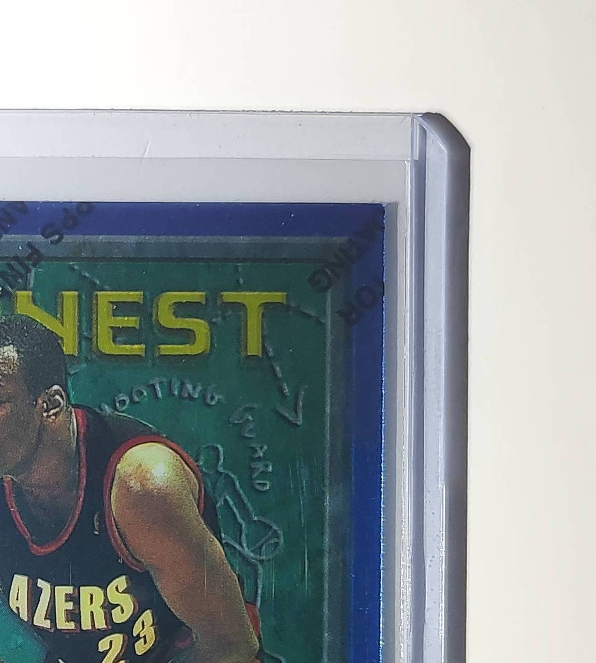 Aaron McKie 1995-96 Topps Finest NBA #196 Card Trail Blazers