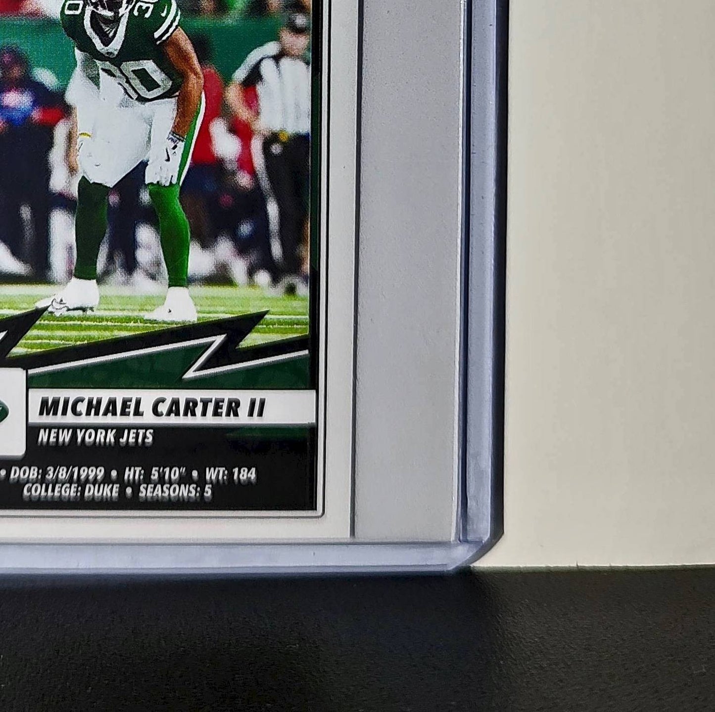 Michael Carter II 2025 Panini NFL #99 Sticker New York Jets