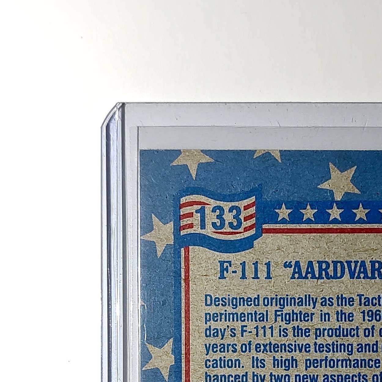 F-111 Aardvark 1991 Topps Desert Storm #133 Card