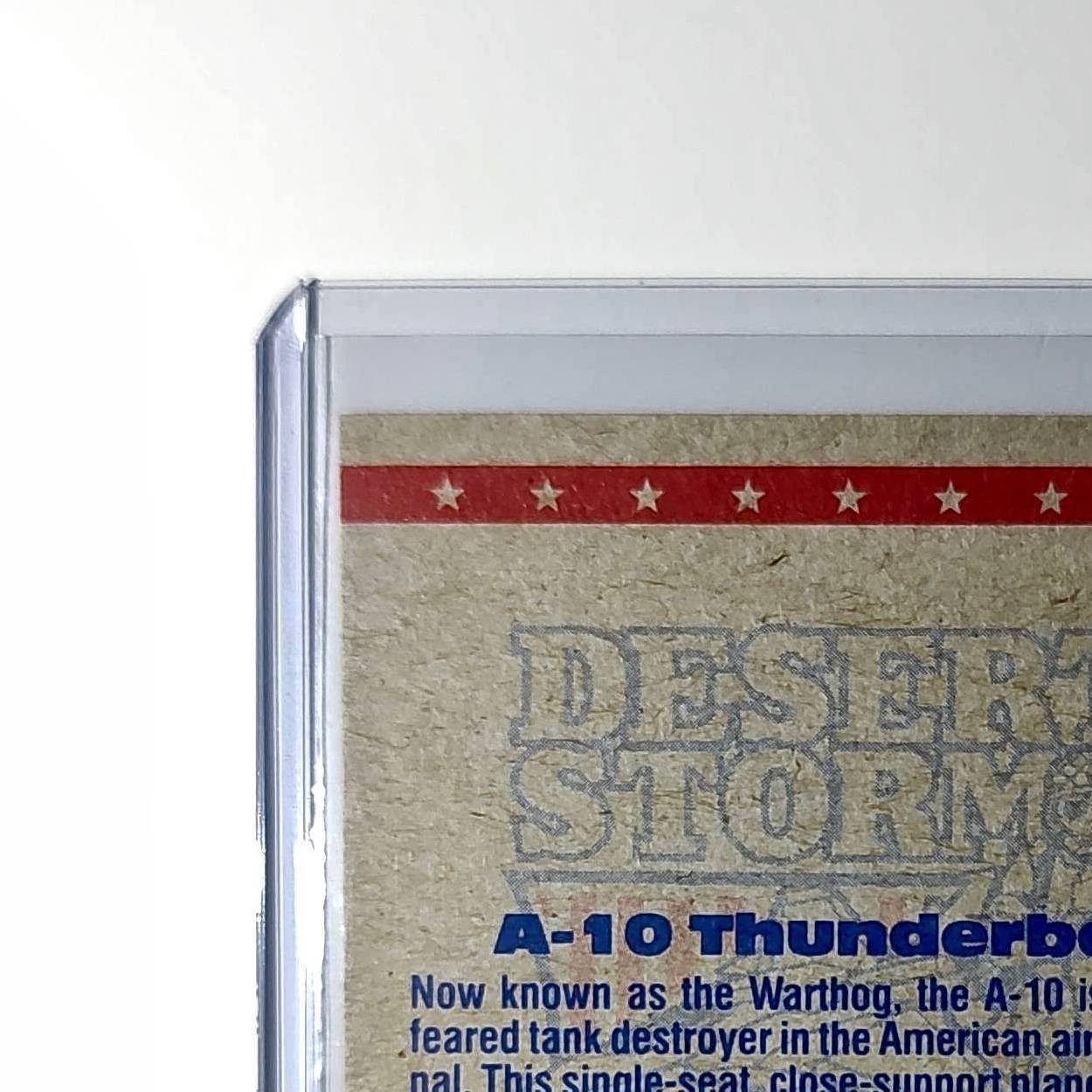 A-10s in Formation 1991 Topps Desert Storm #34 Card