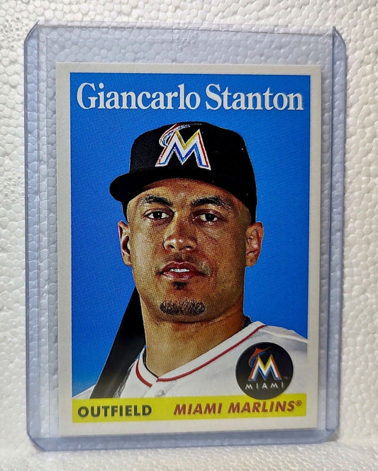 Giancarlo Stanton 2016 Topps MLB #8 Baseball Card Miami Marlins