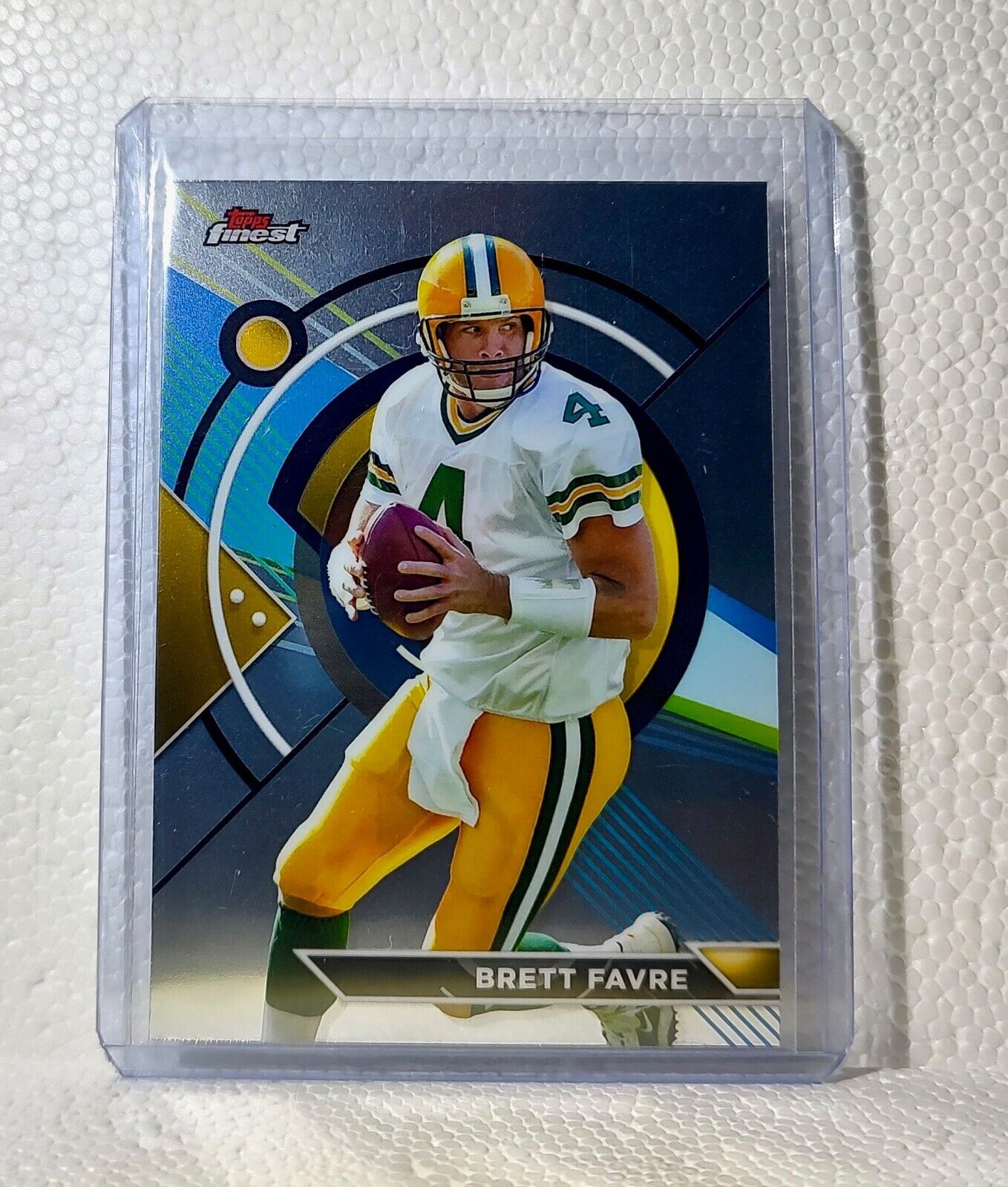 Brett Favre 2023 Topps Finest NFL #185 Composite Football Card Green Bay Packers