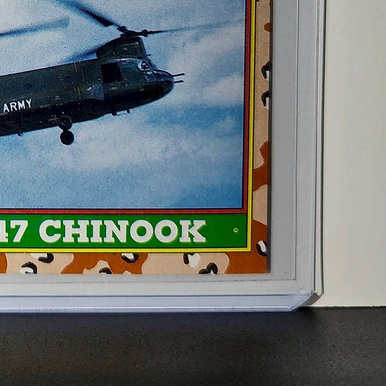 CH-47 Chinook 1991 Topps Desert Storm #12 Card