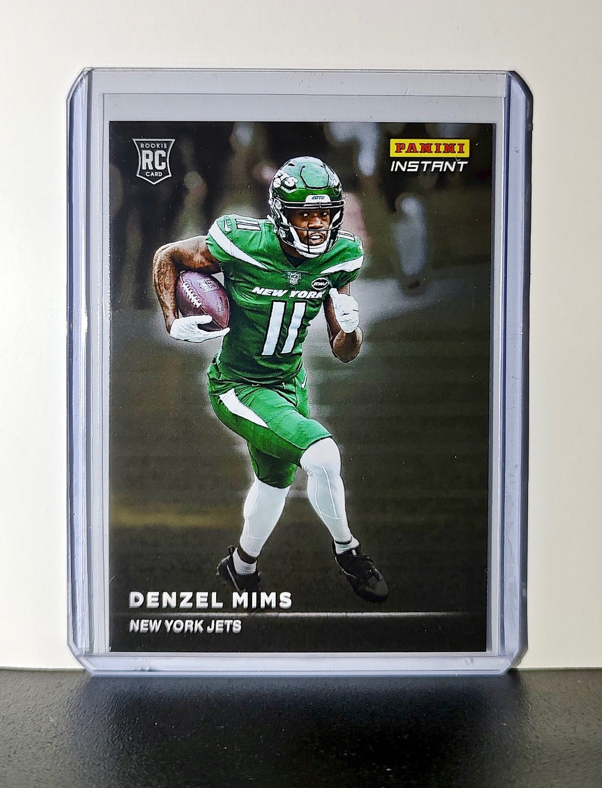 Denzel Mims Rookie 2020 Panini NFL #20 Rookie Spotlight Card New York Jets