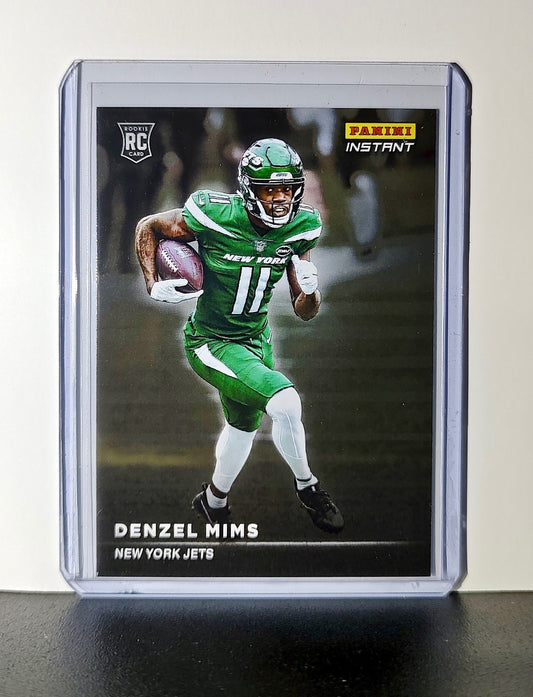 Denzel Mims Rookie 2020 Panini NFL #20 Rookie Spotlight Card New York Jets