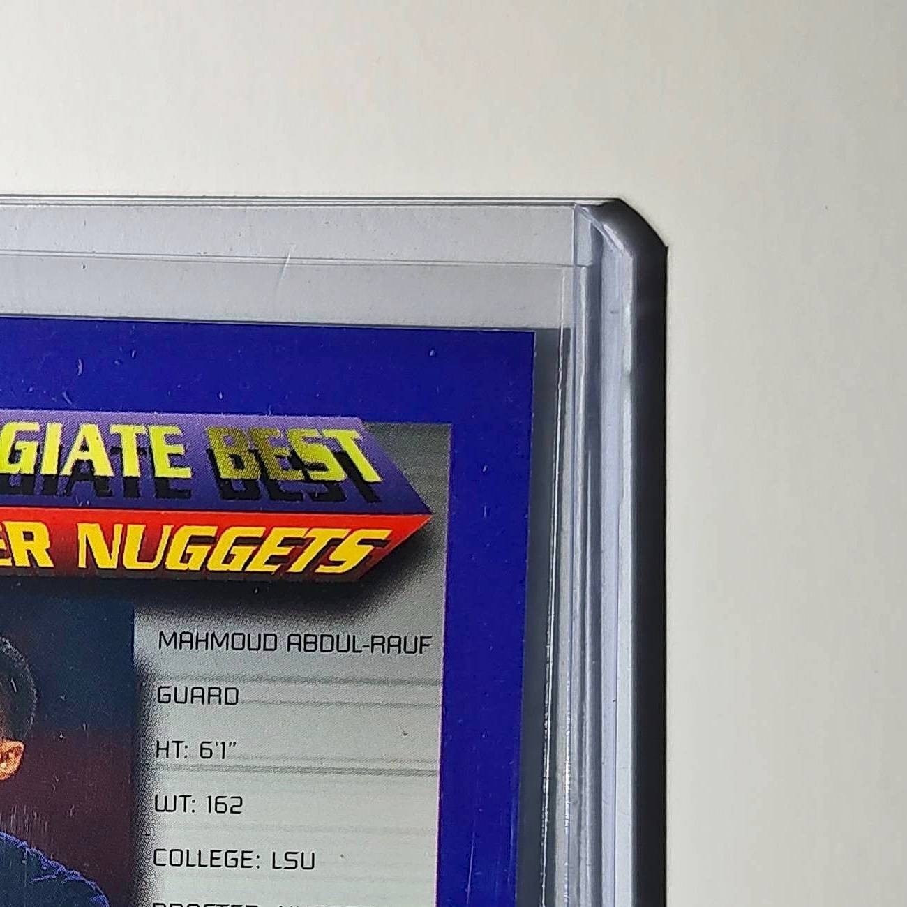 Mahmoud Abdul-Rauf 1994-95 Topps Finest #282 Collegiate Best