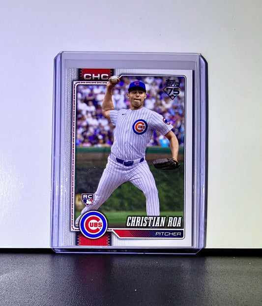 Christian Roa Rookie 2026 Topps Update MLB #US329 Card Chicago Cubs