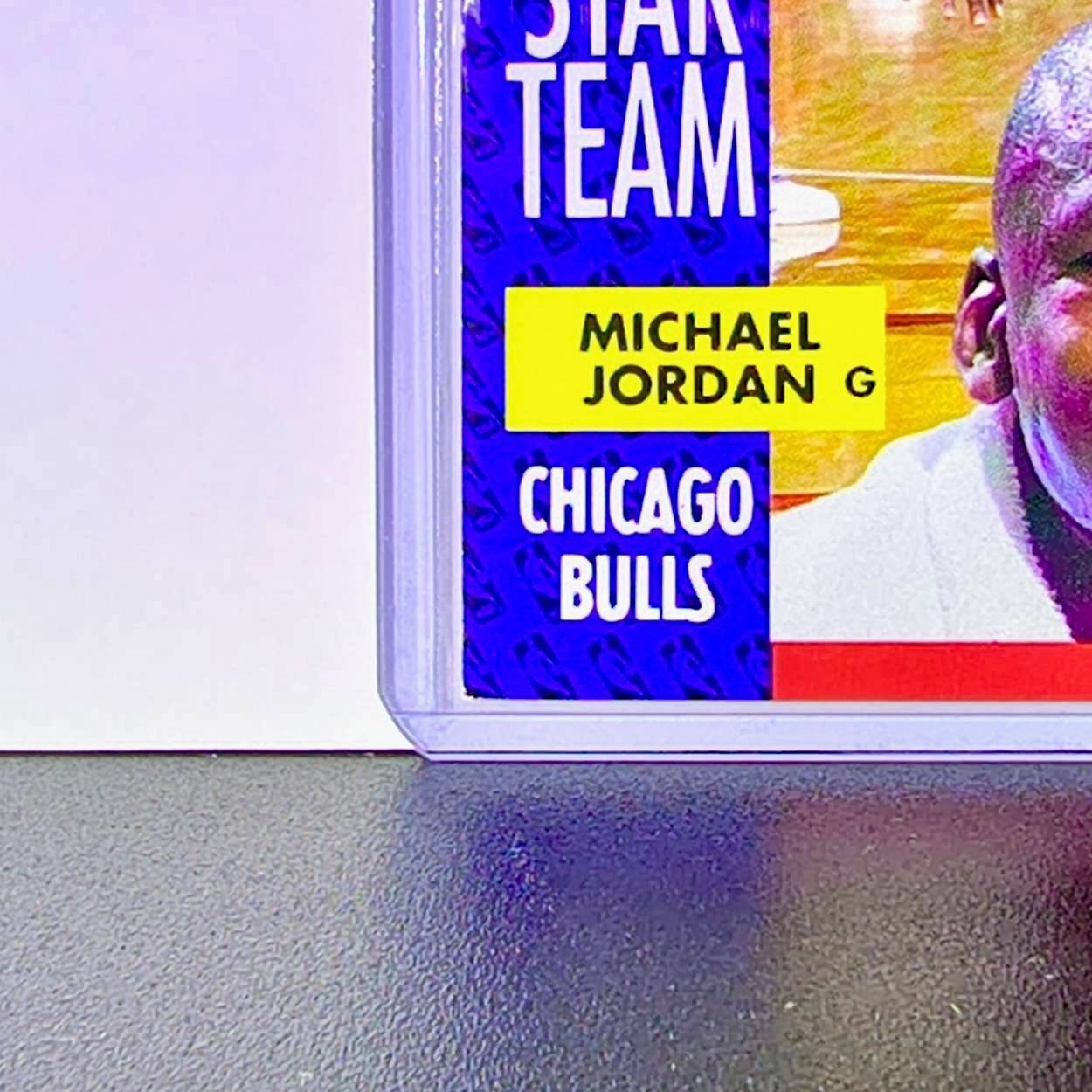 Michael Jordan 1991-92 Fleer All-Star Team #211 Basketball Card Chicago Bulls
