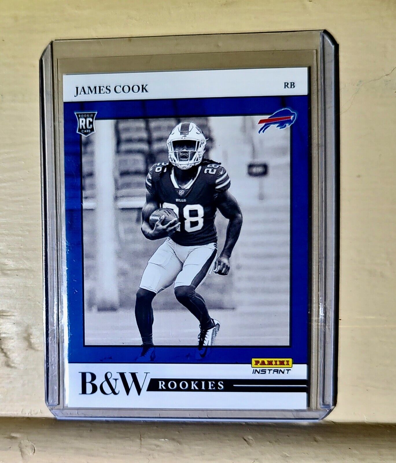 James Cook 2022 Panini NFL Black & White Rookies #22 Football Card 1 of 649