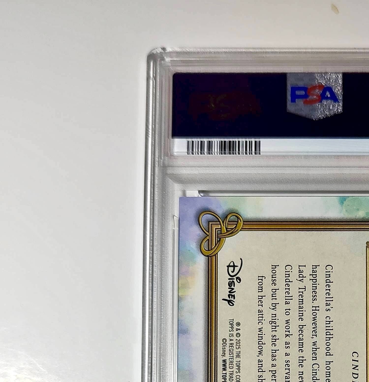 Cinderella's Chateau 2025 Topps Disney #C-3 Card Cinderella PSA 9
