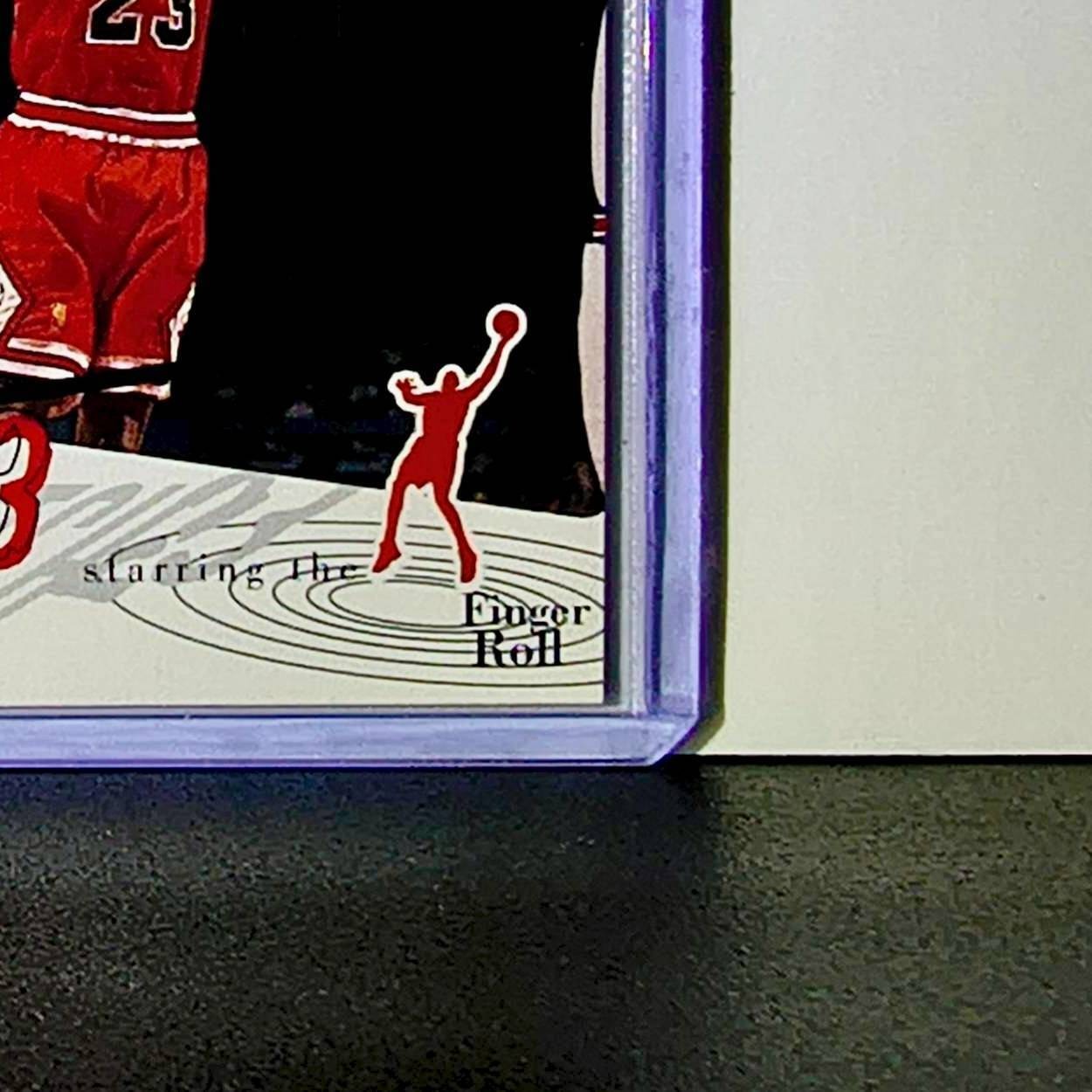 Michael Jordan 1997-98 Upper Deck Collector's Choice Catch 23 #187 Card Bulls