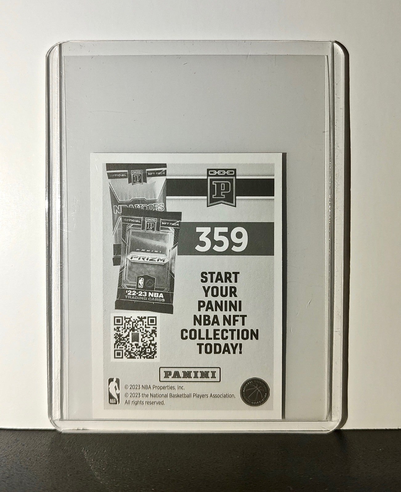 Lebron James 2023-24 Panini NBA #359 Foil Sticker Los Angeles Lakers