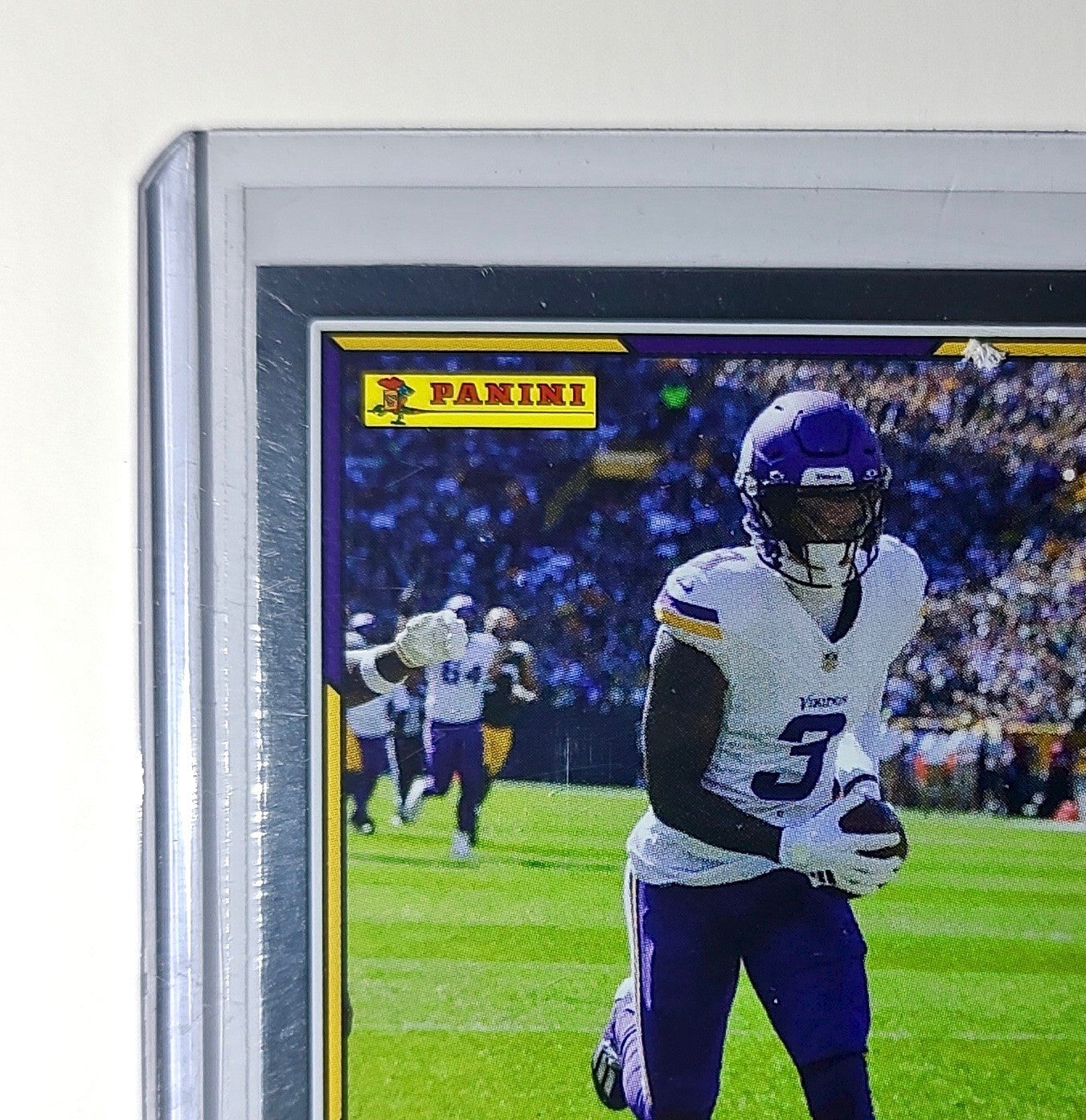 Jordan Addison 2025 Panini NFL #23 Foil Sticker Card Minnesota Vikings