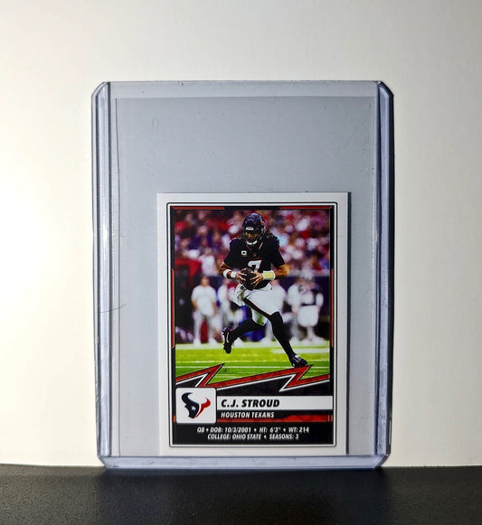 C.J. Stroud 2025 Panini NFL #168 Sticker Houston Texans