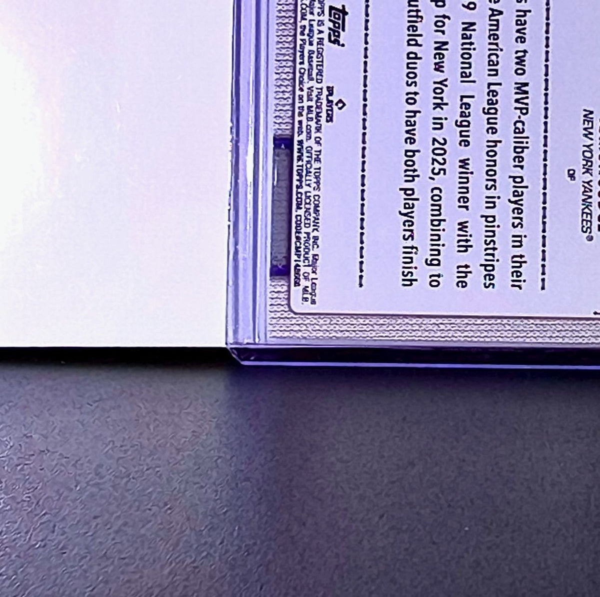 Aaron Judge Cody Bellinger 2026 Topps Update MLB #US169 Card New York Yankees