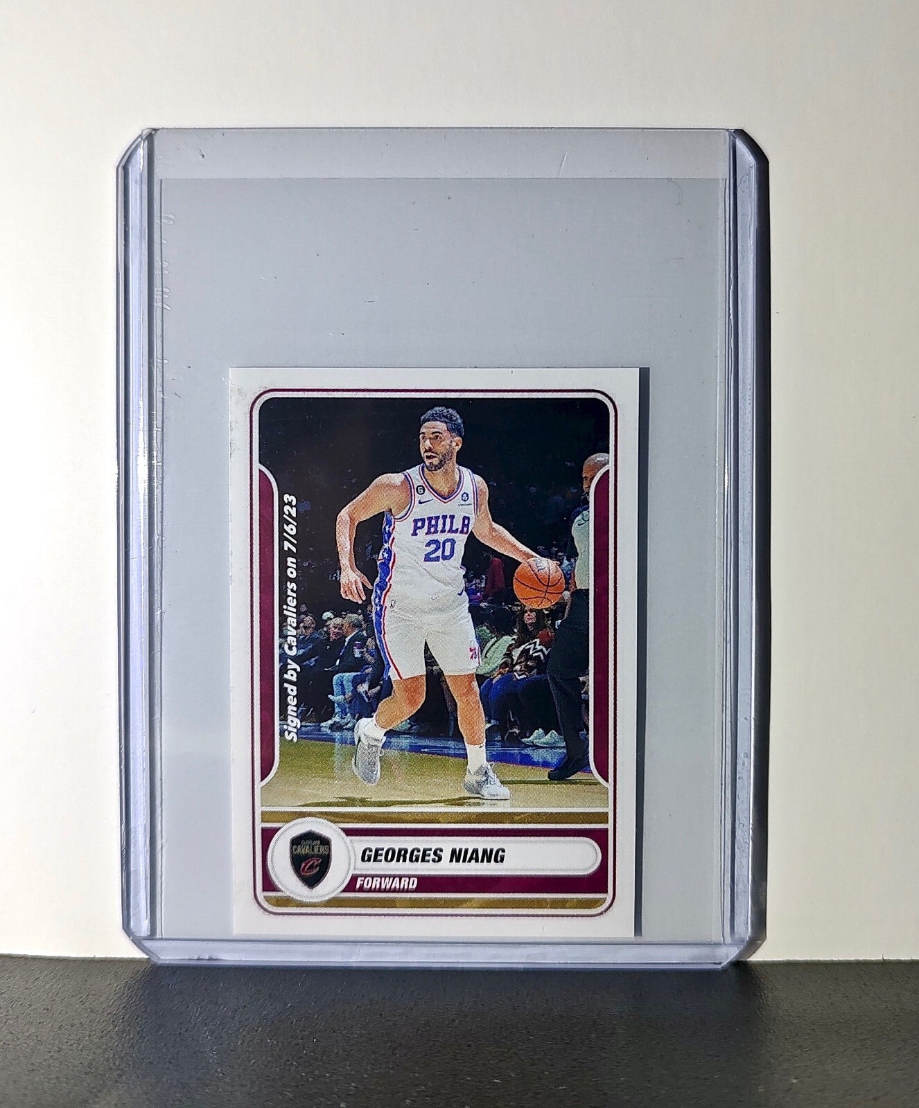 Georges Niang 2023-24 Panini NBA #172 Sticker Card Cleveland Caveliers
