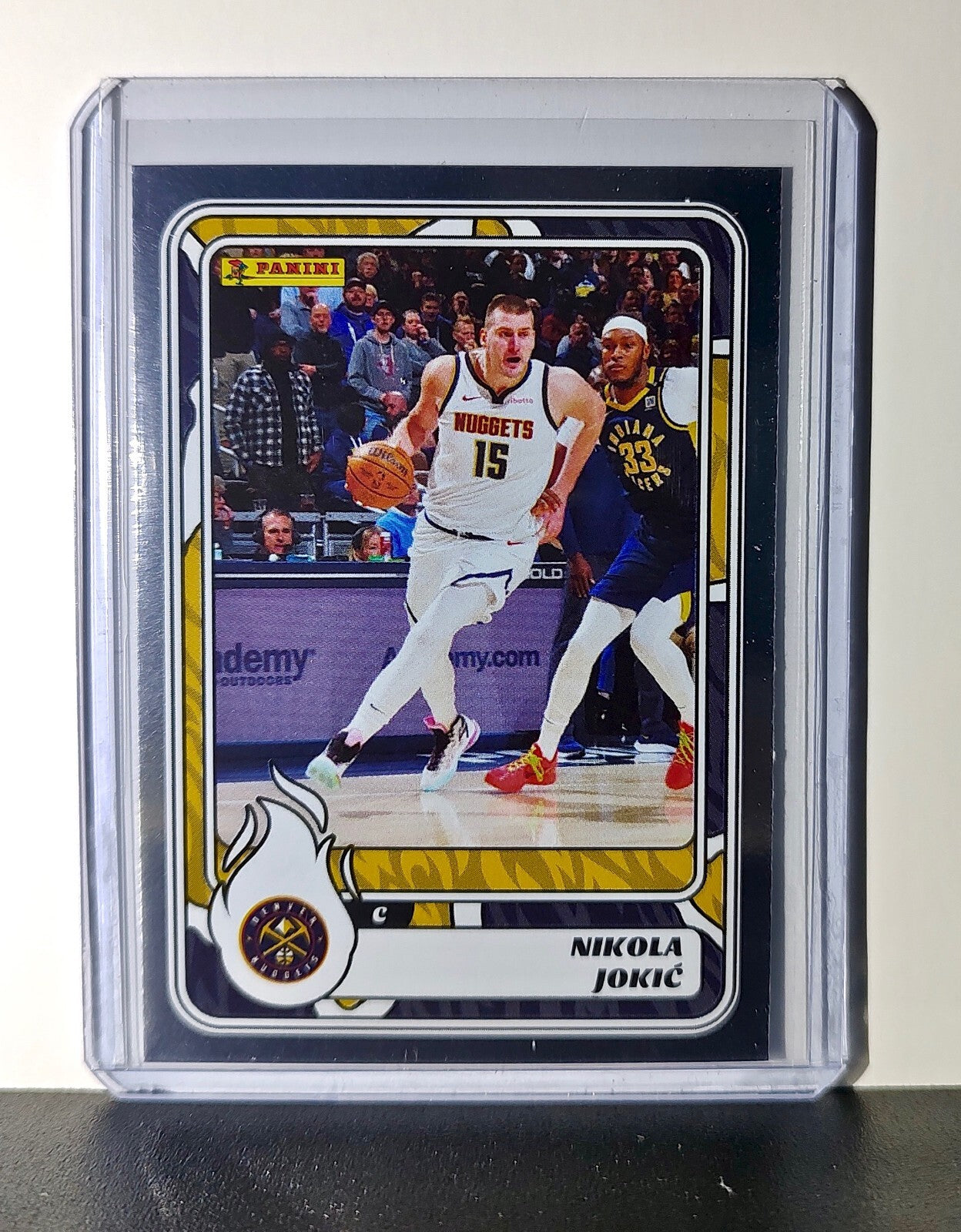 Nikola Jokić 2024-25 Panini NBA #1 Foil Sticker Card Denver Nuggets