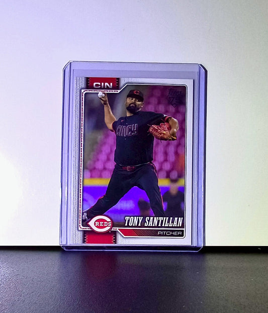 Tony Santillan 2026 Topps Update MLB #US56 Card Cincinnati Reds