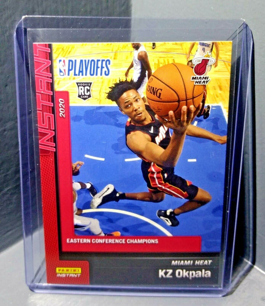 KZ Okpala 2019-2020 Panini NBA Instant Heat #261 Rookie Basketball Card 1 of 303