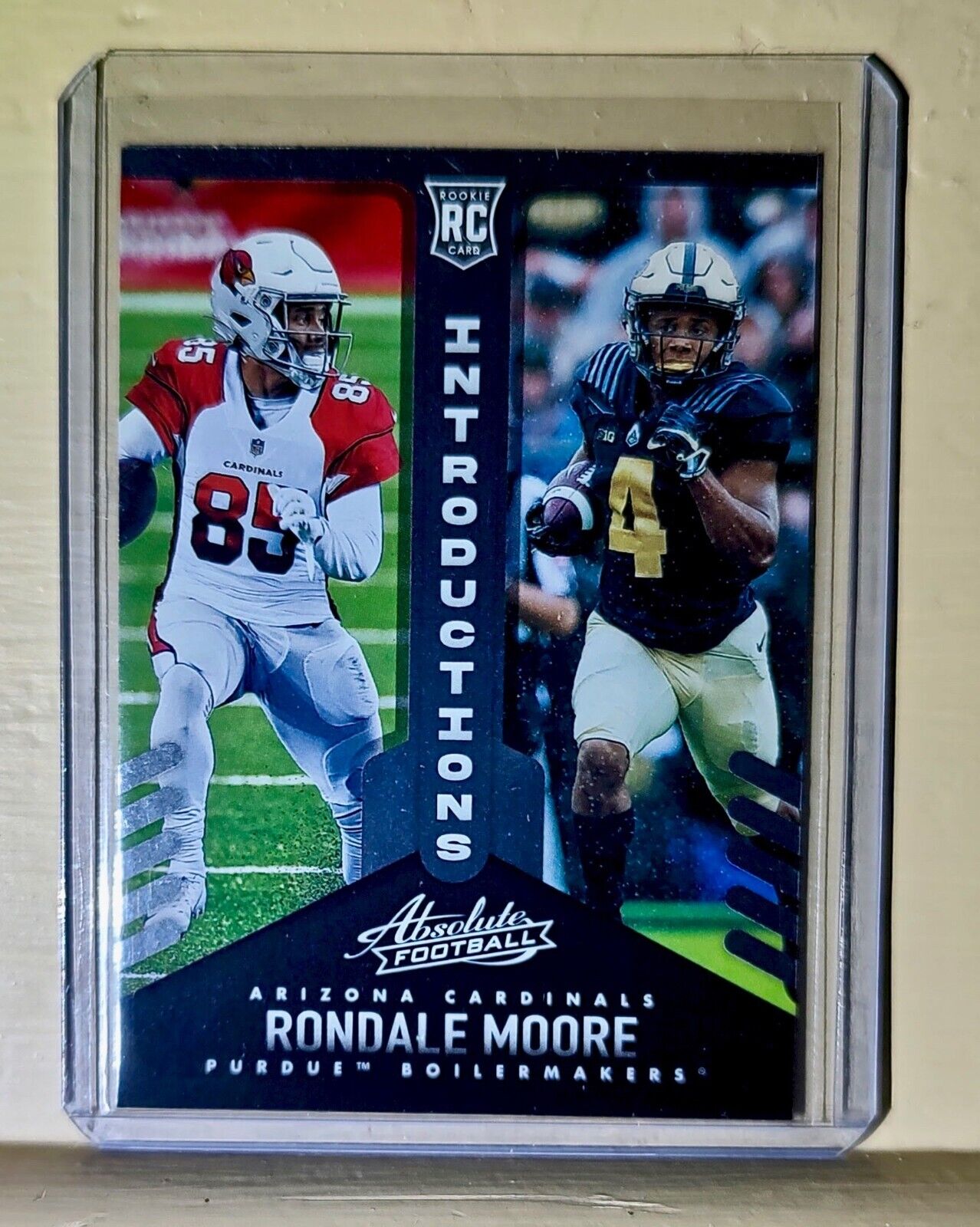 Rondale Moore 2021 Panini NFL Absolute Introductions Rookie Football #16 Card