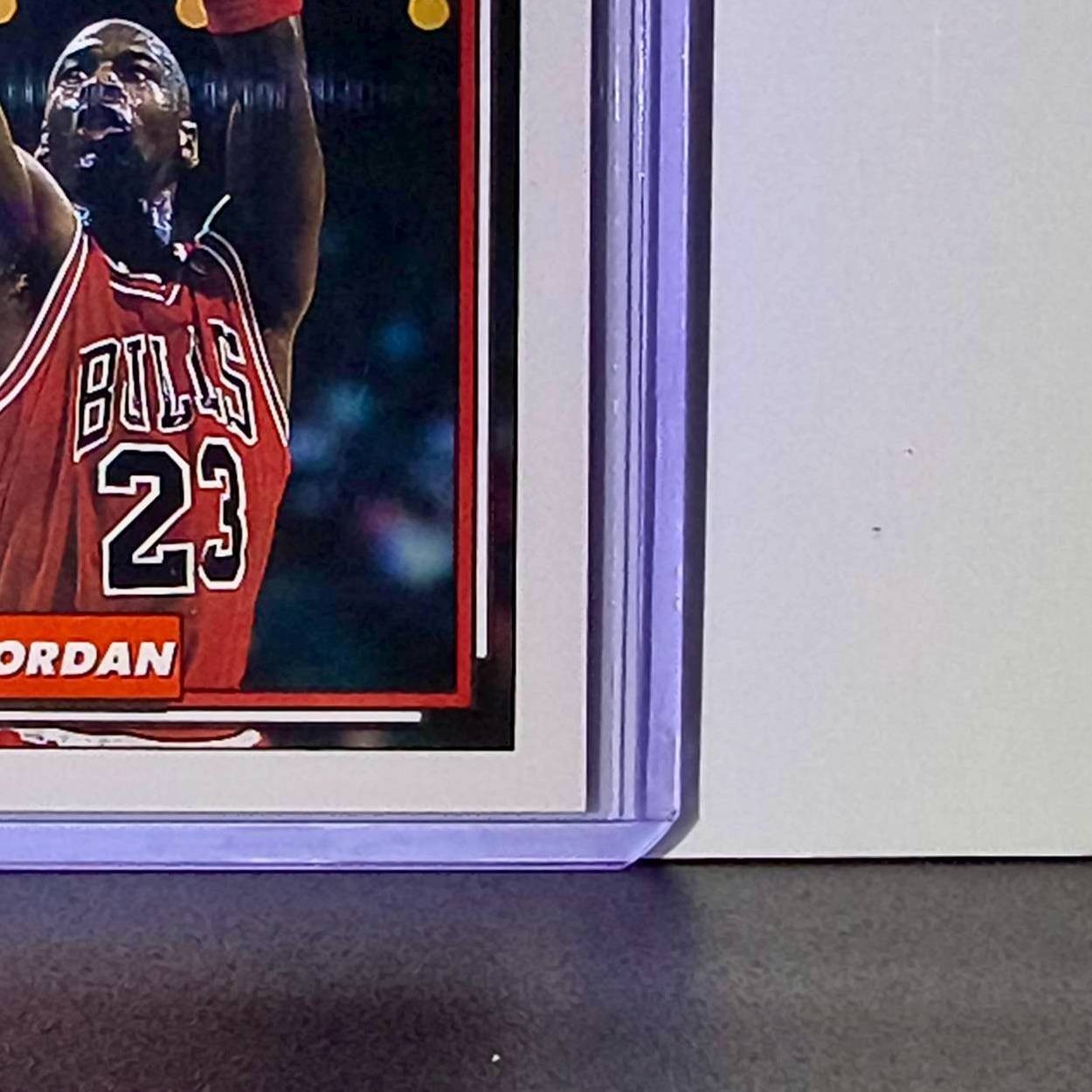 Michael Jordan 1992-93 Topps 50 Point Club #205 Basketball Card Chicago Bulls