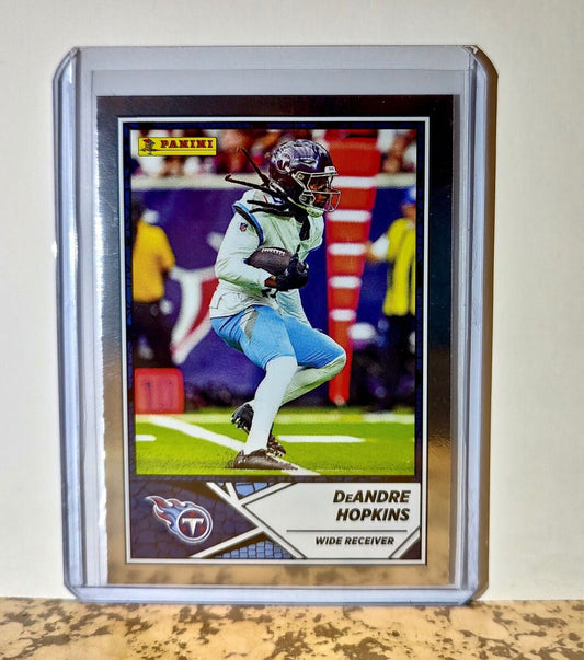 DeAndre Hopkins 2024 Panini NFL #64 Silver Foil Sticker Card Tennessee Titans