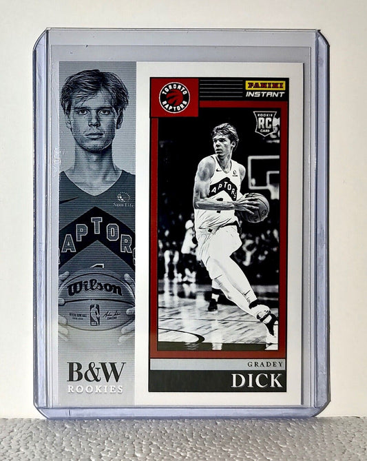 Gradey Dick 2023-24 Panini NBA #22 Black and White Rookies Card 1/326