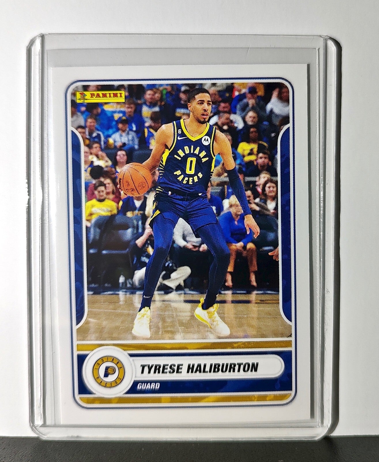 Tyrese Haliburton 2023-24 Panini NBA Basketball #60 Card Indiana Pacers