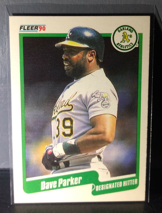 1990 Dave Parker Fleer Baseball Card #18