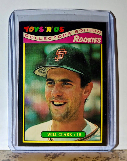 Will Clark 1987 Collector’s Edition Rookies MLB #7 Card San Francisco Giants