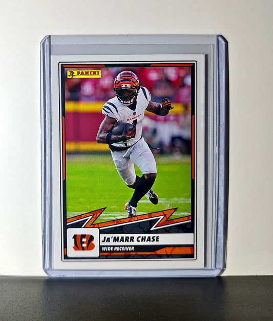 Ja'Marr Chase 2025 Panini NFL #46 Sticker Card Cincinnati Bengals