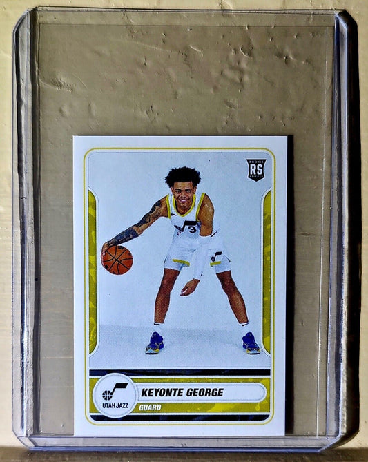 2023-24 Keyonte George Panini NBA Basketball #485 Sticker Utah Jazz