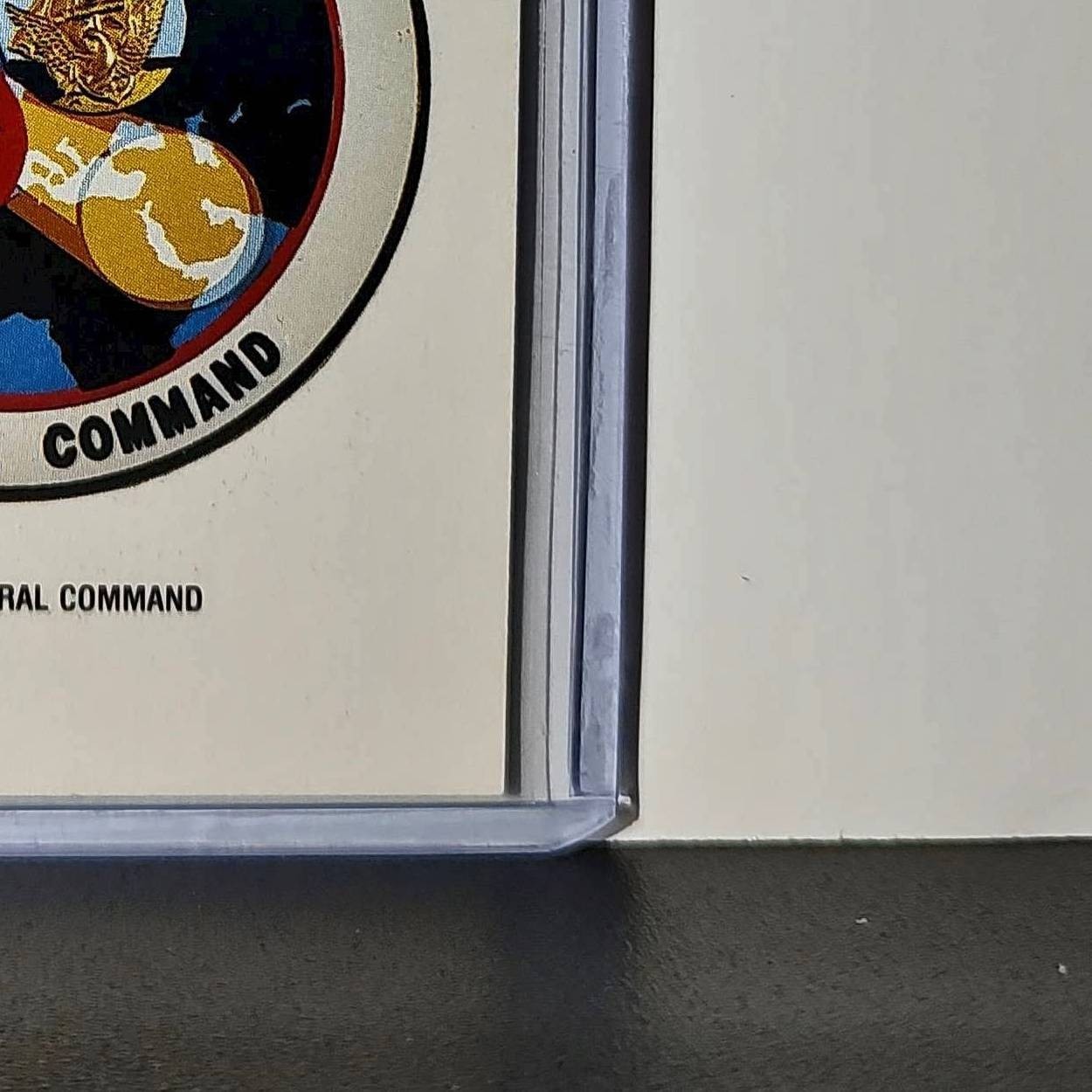 U.S. Central Command 1991 Topps Desert Storm #21 Sticker Card
