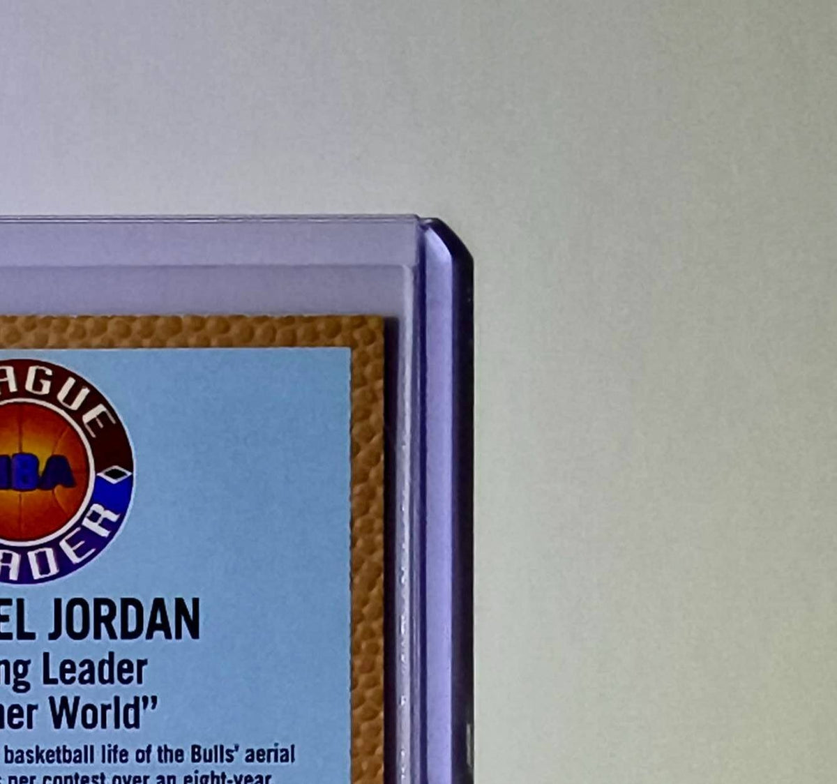 Michael Jordan 1992-93 Fleer League Leader #238 Basketball Card Chicago Bulls