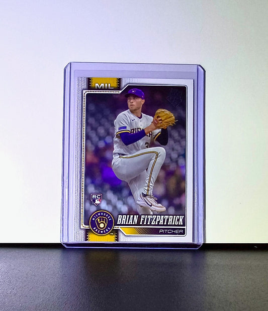 Brian Fitzpatrick Rookie 2026 Topps Update MLB #US229 Card Milwaukee Brewers