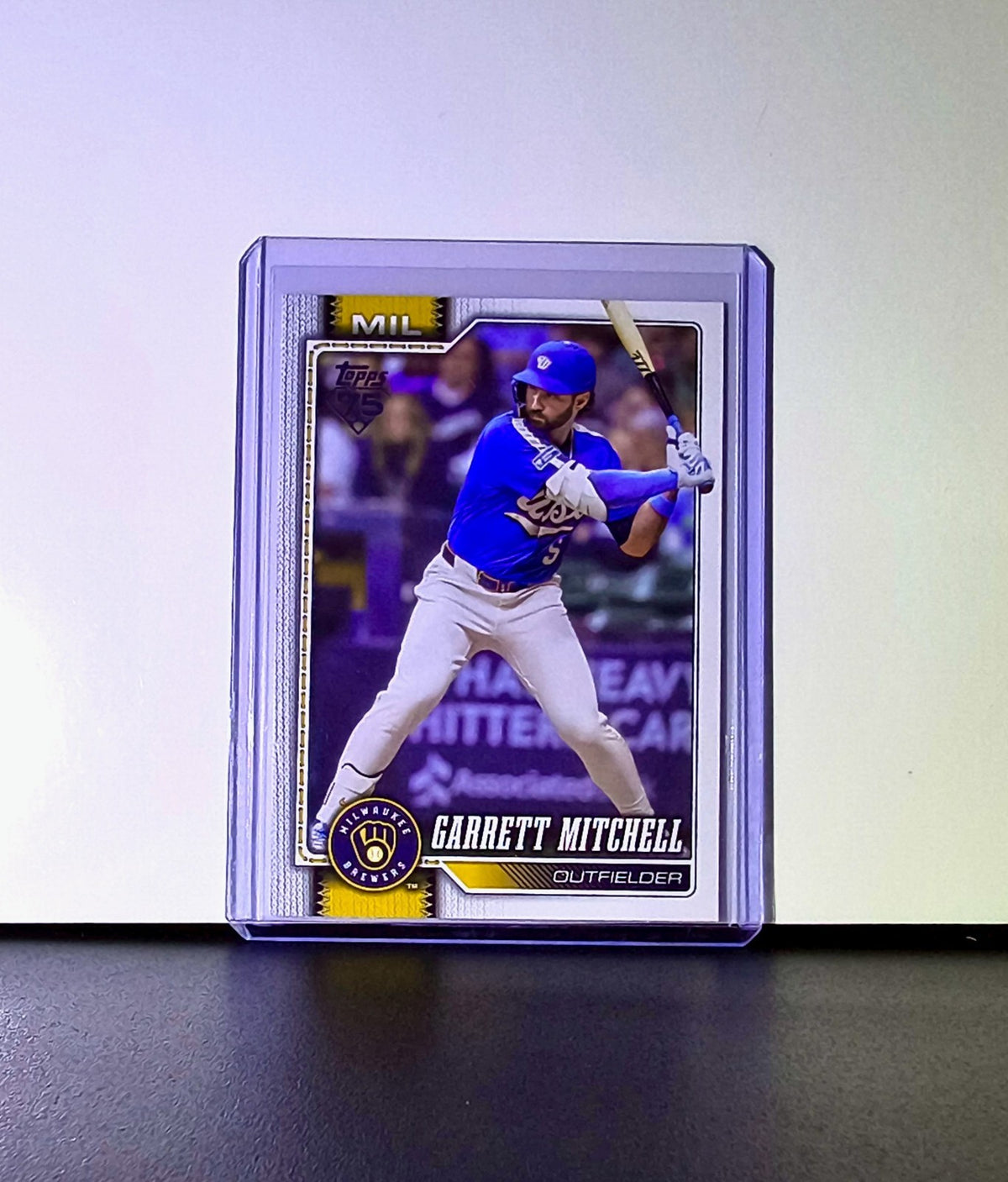 Garrett Mitchell 2026 Topps Update MLB #US218 Card Milwaukee Brewers