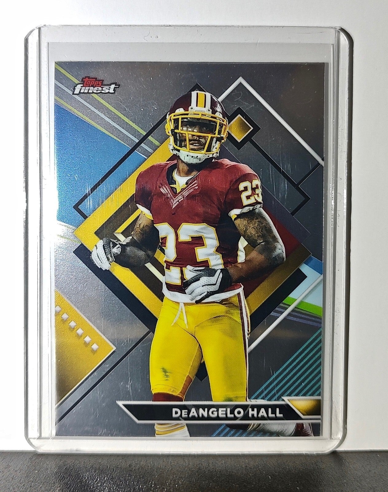 DeAngelo Hall 2023 Topps Finest NFL #248 Card Washington Redskins