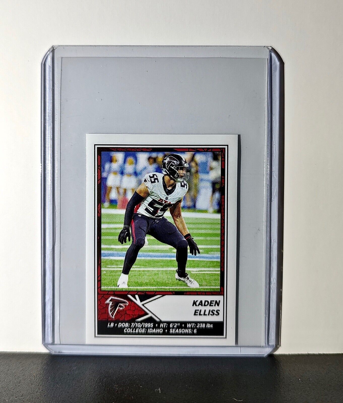 Kaden Elliss 2024 Panini NFL Sticker #434 Atlanta Falcons