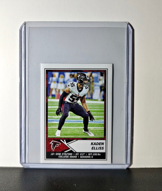 Kaden Elliss 2024 Panini NFL Sticker #434 Atlanta Falcons