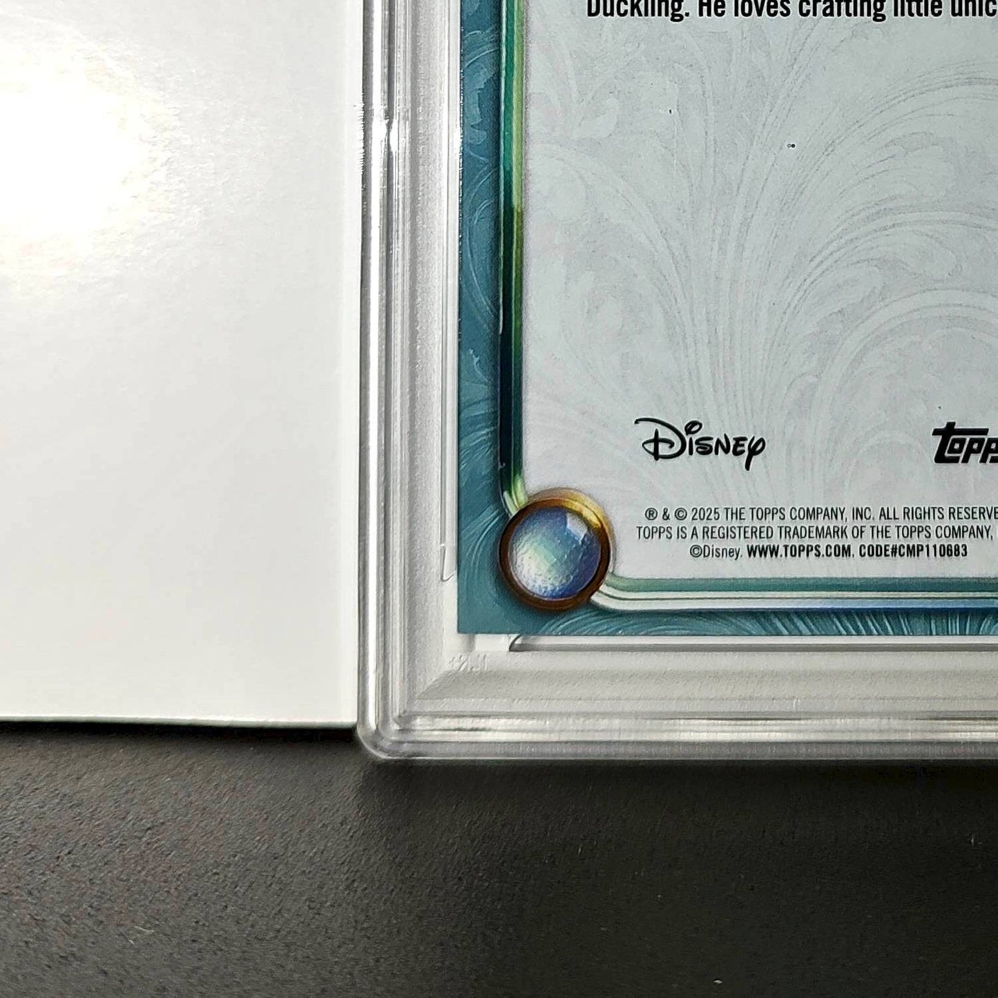 Vladimir 2025 Topps Disney Wonder #144 Diamond Card Tangled PSA 7