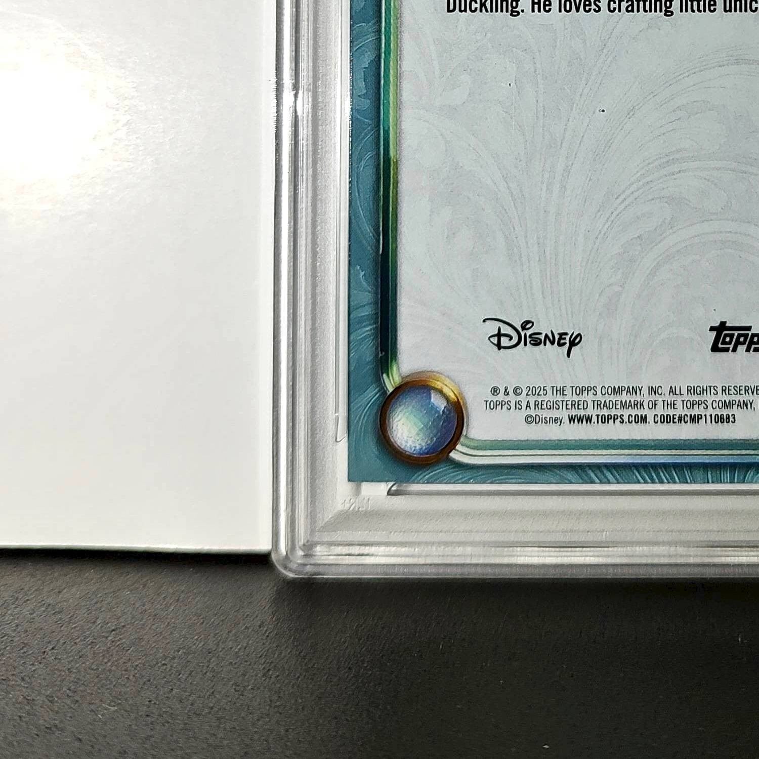 Vladimir 2025 Topps Disney Wonder #144 Diamond Card Tangled PSA 7