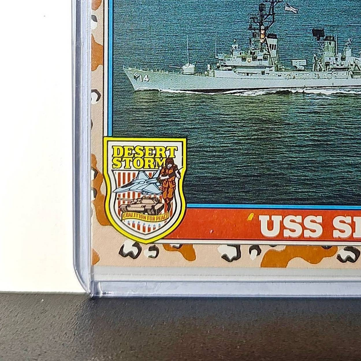 USS Sides 1991 Topps Desert Storm #126 Card