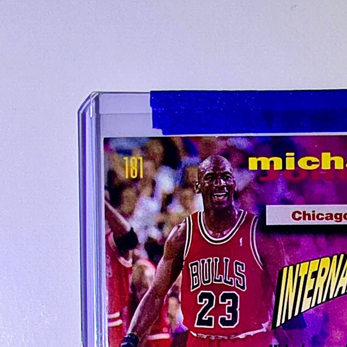 Michael Jordan 1993-94 Topps Stadium Club #181 Basketball Card Chicago Bulls