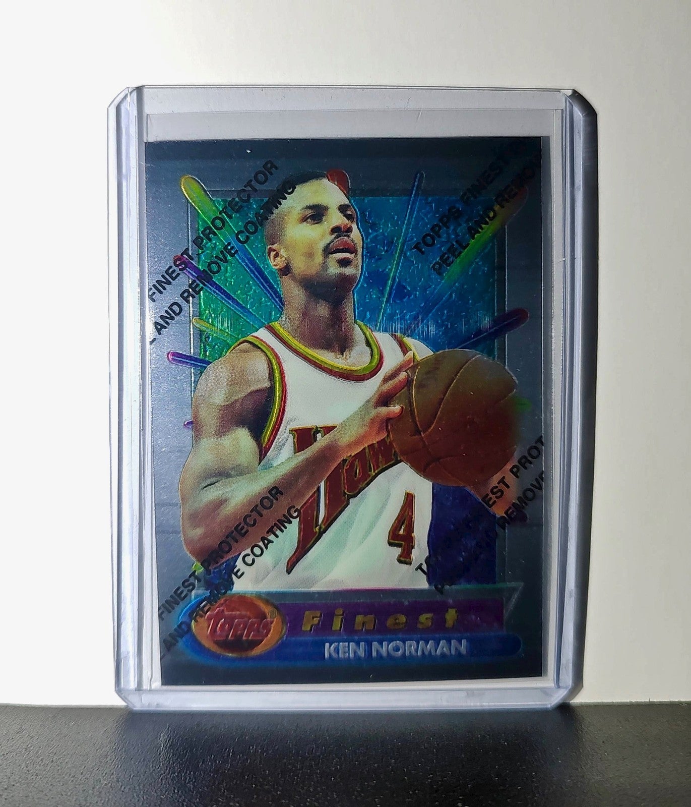 Ken Norman 1994-95 Topps Finest #287 Basketball Card