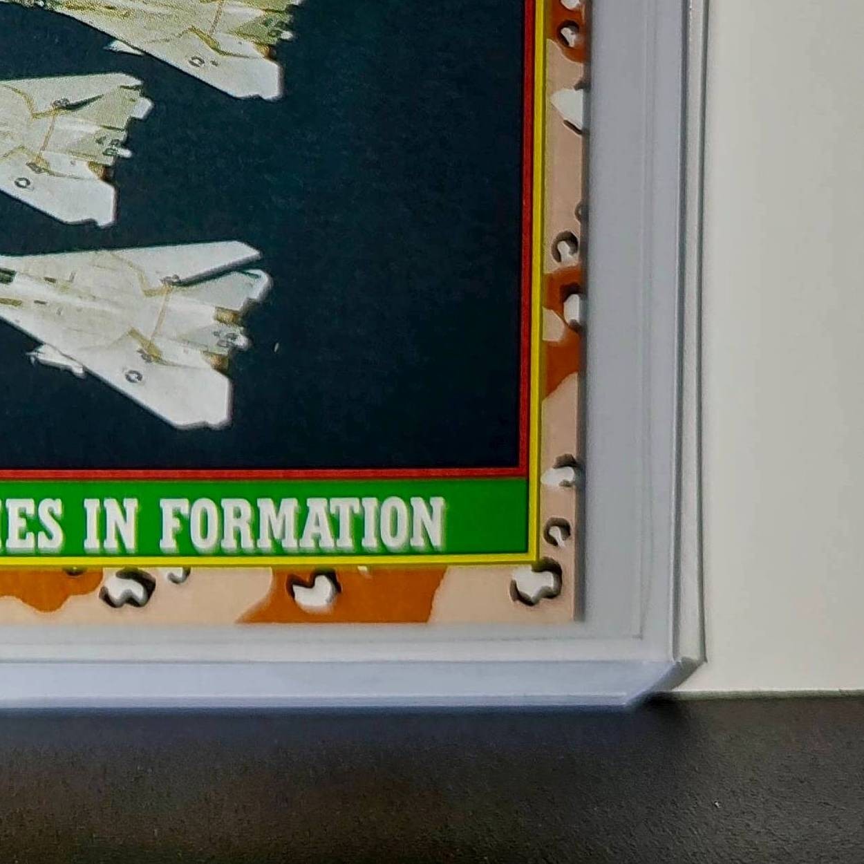 F-14 Flies in Formation 1991 Topps Desert Storm #22 Card
